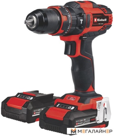 Ударная дрель-шуруповерт Einhell TE-CD 18/40 Li BL 4513995 (с 2-мя АКБ, кейс) купить в Минске с доставкой