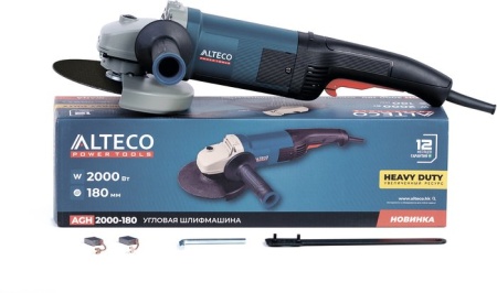 Угловая шлифмашина Alteco AGH 2000-180 купить в Минске с доставкой
