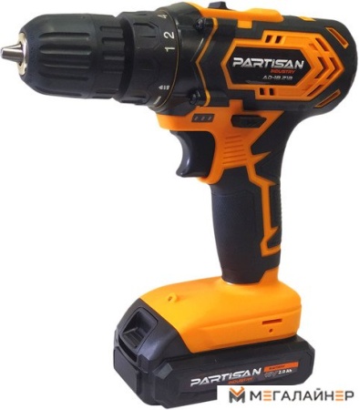 Дрель-шуруповерт Partisan AD-12.14BPSN (с 2-мя АКБ, кейс, оснастка) купить в Минске с доставкой