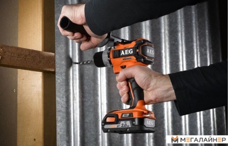 Дрель-шуруповерт AEG BS 18C2BL Li-202C 4935464094 (с 2-мя АКБ, кейс) купить в Минске с доставкой