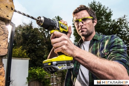 Ударная дрель-шуруповерт Ryobi HP RPD18C-220S 5133004982 (с 2-мя АКБ 2 Ah, сумка) купить в Минске с доставкой