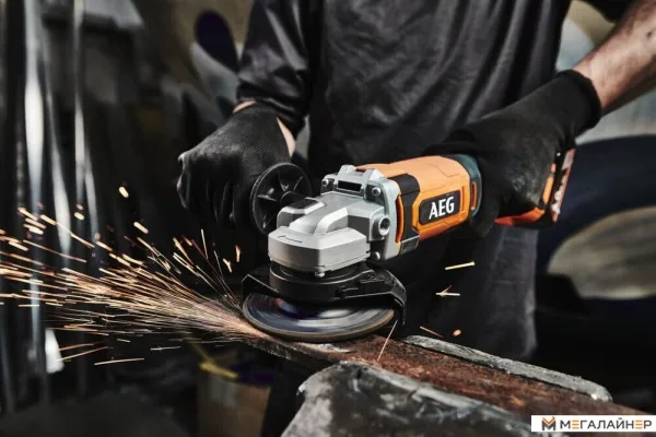 Угловая шлифмашина AEG Powertools BEWS18-125X2-0 4935498182 (без АКБ) купить в Минске с доставкой