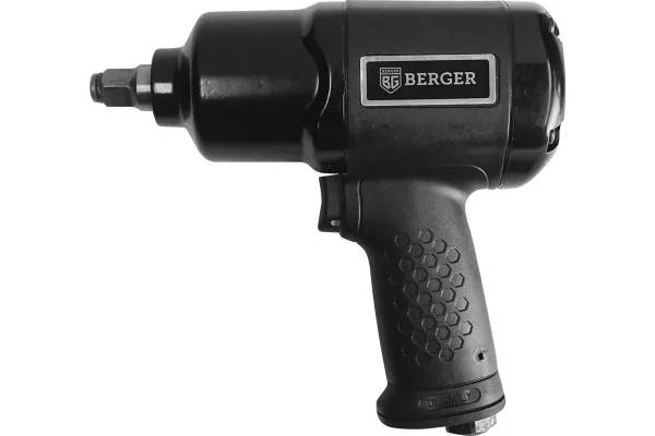 Ударный пневматический гайковерт Berger КВАЗАР 1/2", 885 Нм BG1437 купить в Минске с доставкой