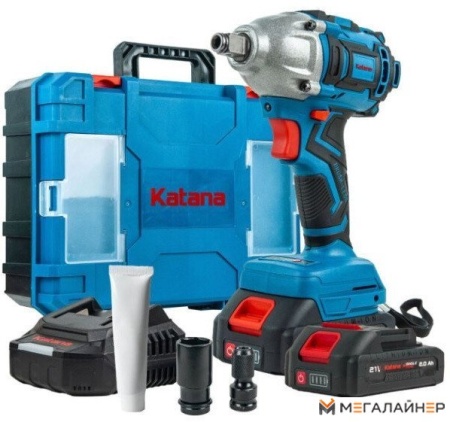 Гайковерт Katana SinglePower UG9401 (с 2-мя АКБ, кейс) купить в Минске с доставкой