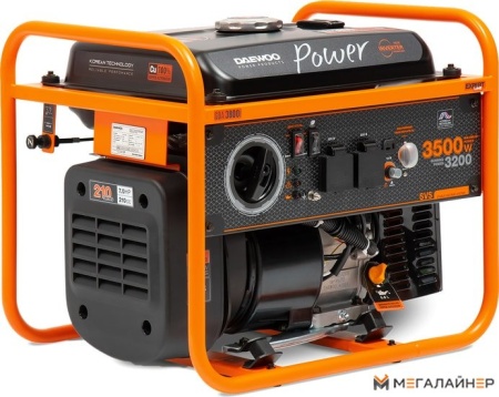 Купить Бензиновый генератор Daewoo Power GDA 3800i в Минске с доставкой по РБ