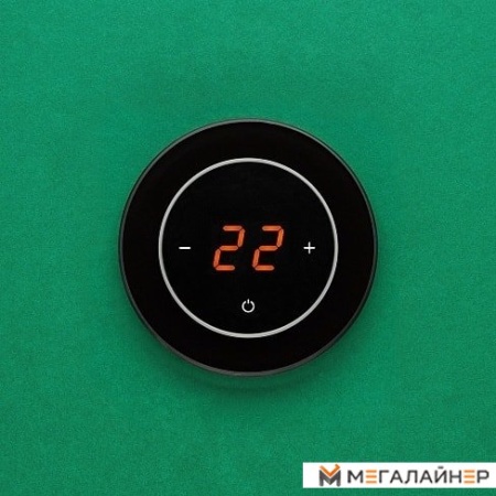 Терморегулятор DeLUMO Ronda (9005 классический черный)