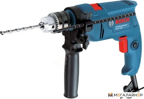 Ударная дрель Bosch GSB 550 Professional 06011A1003 купить в Минске с доставкой