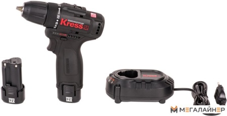 Дрель-шуруповерт Kress KU202.1 (с 2-мя АКБ, кейс) купить в Минске с доставкой