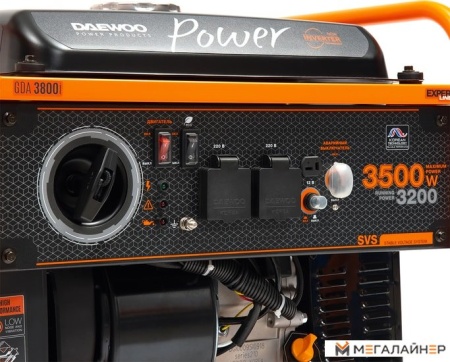 Купить Бензиновый генератор Daewoo Power GDA 3800i в Минске с доставкой по РБ