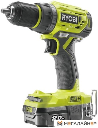 Дрель-шуруповерт Ryobi R18DD7-220S 5133004533 (с 1-им АКБ, сумка) купить в Минске с доставкой
