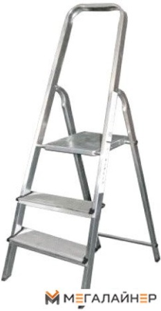 Лестница-стремянка Новая высота NV 111 алюминиевая 3 ступени купить в Минске с доставкой