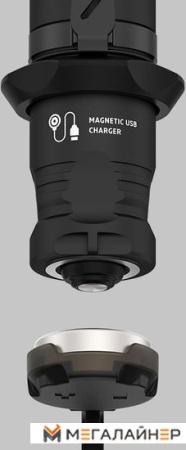 Фонарь Armytek Dobermann Pro Magnet USB (белый)