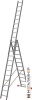 Лестница-стремянка Новая высота алюминиевая трёхсекционная 3x12 (1230312) купить в Минске с доставкой