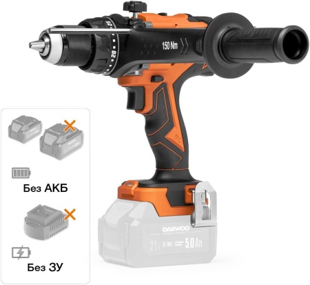 Ударная дрель-шуруповерт Daewoo Power DAA 7521Li (без АКБ) купить в Минске с доставкой