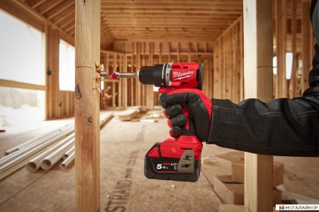 Ударная дрель-шуруповерт Milwaukee M18 BLPDRC-402C 4933492824 (с 2-мя АКБ 4 Ач, кейс) купить в Минске с доставкой