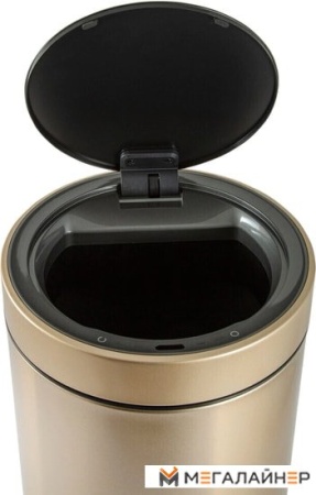 Мусорное ведро Eko Docomo X EK9286 12 л (шампанское золото) купить в Минске с доставкой