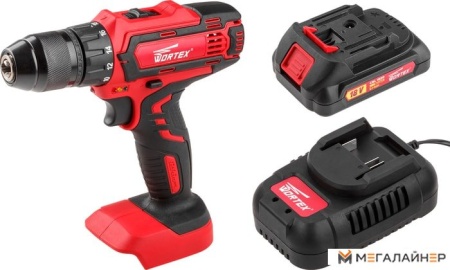 Дрель-шуруповерт Wortex BD 1825-1 DLi (с 1-им АКБ) купить в Минске с доставкой