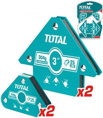 Уголок магнитный Total TAMWH4062 (4 шт) купить в Минске с доставкой