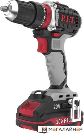 Ударная дрель-шуруповерт P.I.T. PSB20H-10C/1 (с 1-им АКБ, кейс, оснастка) купить в Минске с доставкой