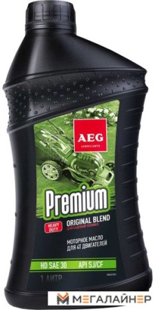 Моторное масло AEG Lubricants Premium HD SAE 30 API SJ/CF 1л
