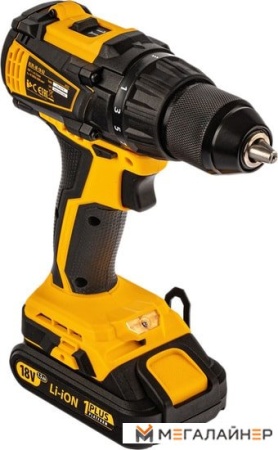 Дрель-шуруповерт Denzel BLDL-IB-IB-18-02 (с 2-мя АКБ, кейс) купить в Минске с доставкой