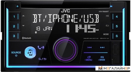 CD/MP3-магнитола JVC KW-R930BT