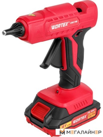Термоклеевой пистолет Wortex CGG 1118 1334529 (с 1-им АКБ) купить в Минске с доставкой