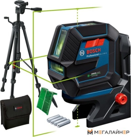 Купить Лазерный нивелир Bosch GCL 2-50 G Professional 0601066M01 (RM 10+BT 150) в Минске с доставкой