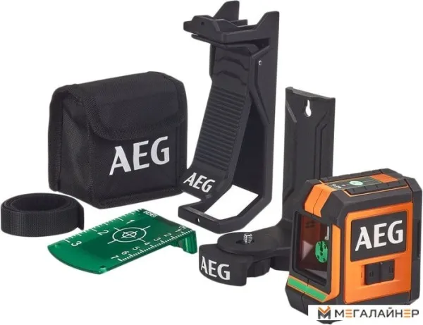 Купить Лазерный нивелир AEG Powertools CLG220-K 4935472254 (с магнитным и потолочным кронштейнами) в Минске с доставкой