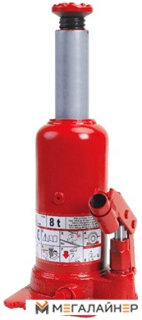 Бутылочный домкрат Big Red TF0808 8т