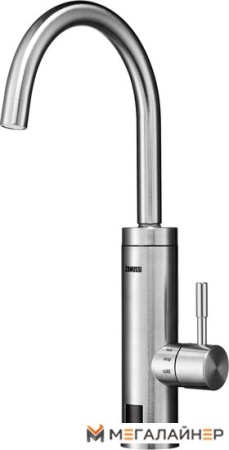 Проточный электрический водонагреватель-кран Zanussi SmartTap Steel купить в Минске с доставкой