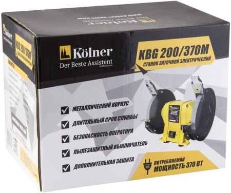 Заточный станок Kolner KBG 200/370M купить в Минске с доставкой