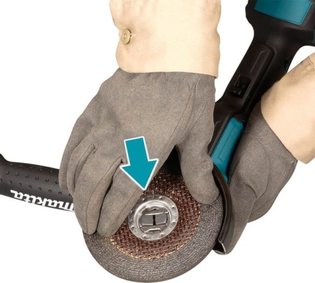 Угловая шлифмашина Makita DGA519Z (без АКБ) купить в Минске с доставкой