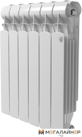 Биметаллический радиатор Royal Thermo Indigo Super+ 500 (6 секций)