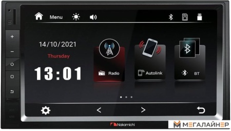 USB-магнитола Nakamichi NAM1610