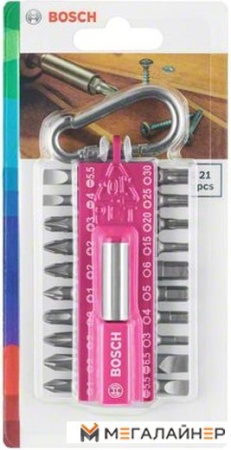Набор бит Bosch 2607002821 (21 предмет) купить в Минске с доставкой
