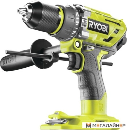 Дрель-шуруповерт Ryobi R18PD7-0 5133003941 (без АКБ) купить в Минске с доставкой
