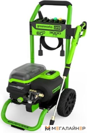 Мойка высокого давления Greenworks GDPW60DP 5106207 (без АКБ) купить в Минске с доставкой
