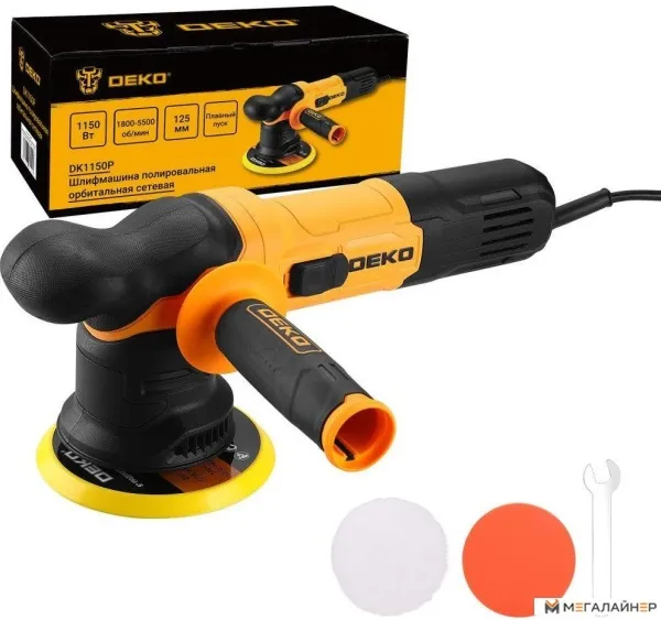Полировальная машина Deko DK1150P 086-1008 купить в Минске с доставкой