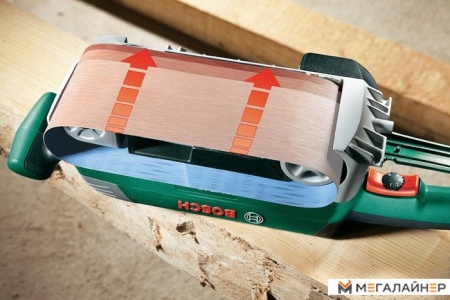 Ленточная шлифмашина Bosch PBS 75 AE (06032A1120) купить в Минске с доставкой