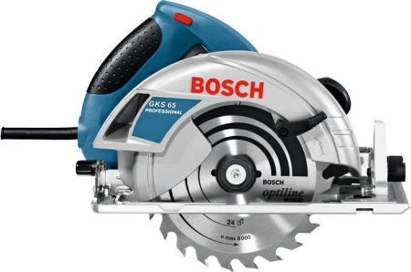 Дисковая пила Bosch GKS 65 G Professional (0601668903) купить в Минске с доставкой