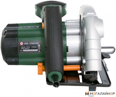 Дисковая (циркулярная) пила Калибр ЭПД-1700/190 купить в Минске с доставкой