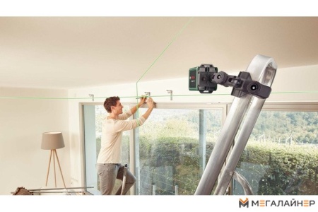 Купить Лазерный нивелир Bosch Quigo Green 0603663C03 (штатив, батарейки) в Минске с доставкой