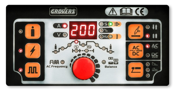 Сварочный инвертор GROVERS WSME-200P AC/DC - снят с производства