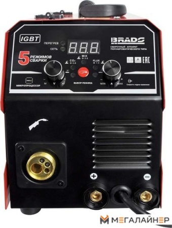 Сварочный инвертор Brado MIG/MMA-220L-11