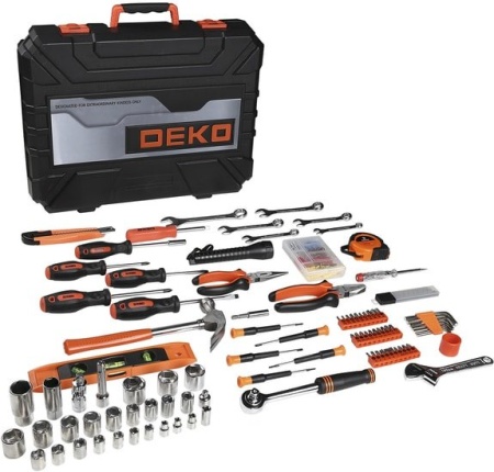 Универсальный набор инструментов Deko DKMT208 (208 предметов) купить в Минске с доставкой