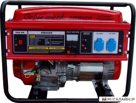 Купить Бензиновый генератор Orbiswork OB6500 в Минске с доставкой по РБ