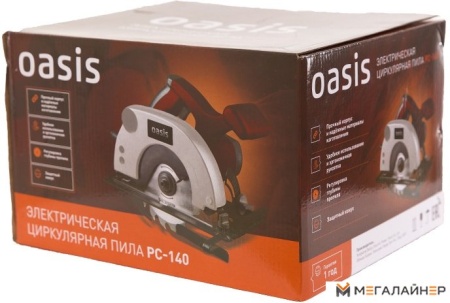 Дисковая пила Oasis PC-140 купить в Минске с доставкой