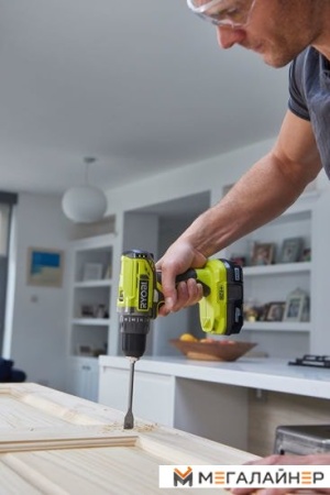 Дрель-шуруповерт Ryobi R18DD2-120G 5133004419 (с 1-им АКБ) купить в Минске с доставкой