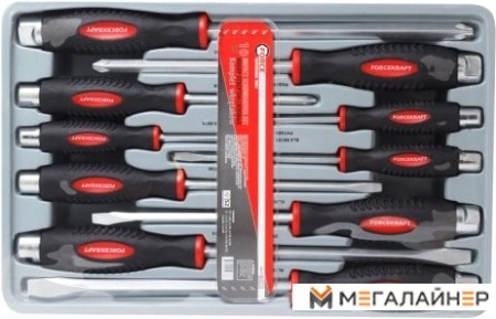 Набор отверток ForceKraft FK-2108 (10 предметов) купить в Минске с доставкой